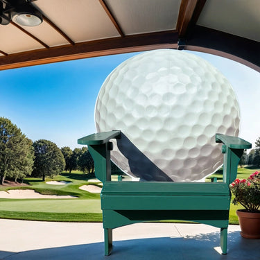 The Big Curve | 8-Foot Round Back Giant Chair with Custom Artwork, Branding & Paint Options